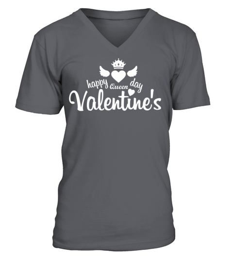 Valentines Day funny t shirts Gift for girlfriend V-Neck T-shirt