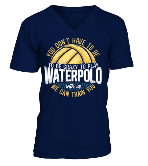 Water Polo Coach Vintage You Dont V-Neck T-shirt