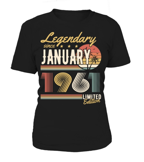 Legendary Since January 1961 Limited Edition Women's T-Shirt