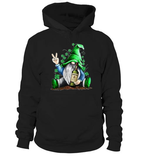 Gnome and Jameson shamrock St Patrick’s Day shirt Hoodie Unisex
