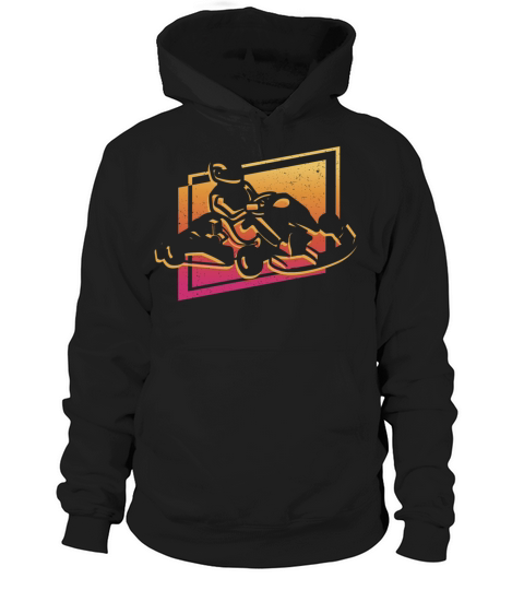 Go-Kart Vintage go karts motorsport Kart Racing Hoodie Unisex