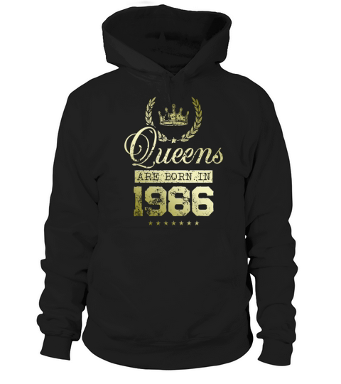 Queens born in 1986 Hoodie Unisex