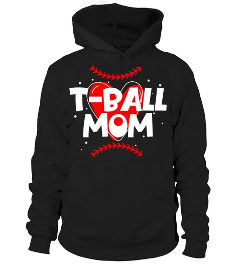 Tball Parent Player T-Ball Mom Hoodie Unisex