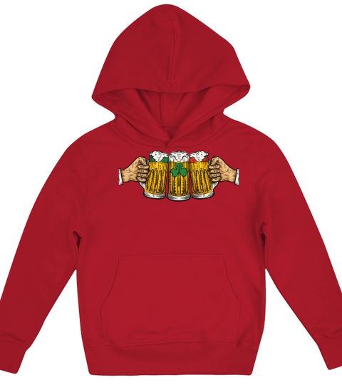 American Grown Irish Roots Design Ireland Patricks Kids Hoodie