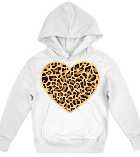 Galentines Day Animal Heart Valentines Day25 Kids Hoodie