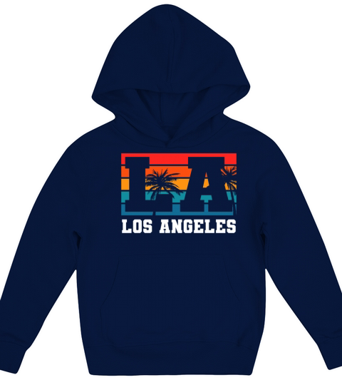 Los Angeles LA California Gift Kids Hoodie