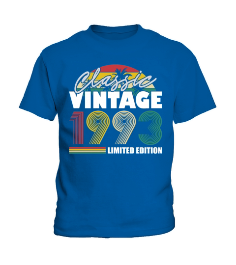 30th birthday born in 1993 classic vintage 1993 Kids T-Shirt