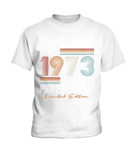 50th birthday vintage 1973 original since 1973 Kids T-Shirt