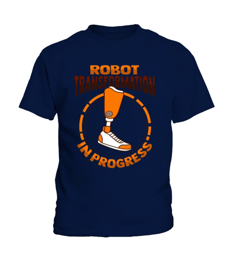 Bionic Amputee Joke Leg Prosthetic Design for a Kids T-Shirt