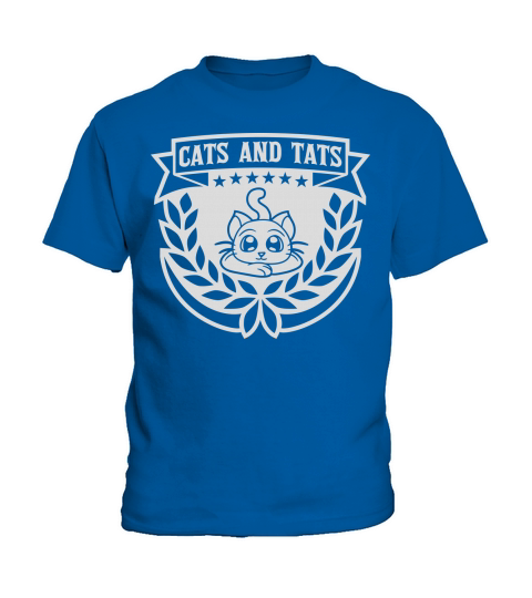 cats and tats quote Kids T-Shirt