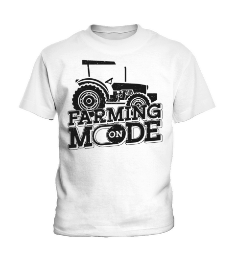 Farming Farmer Vintage Tractor Kids T-Shirt