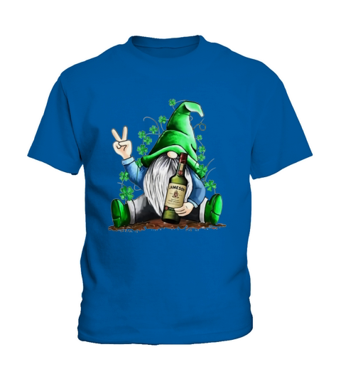 Gnome and Jameson shamrock St Patrick’s Day shirt Kids T-Shirt