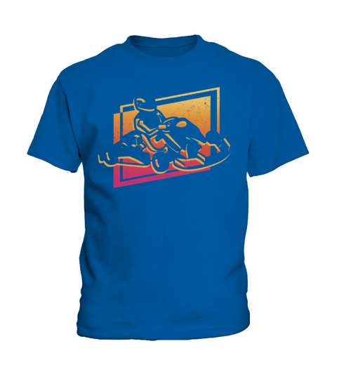 Go-Kart Vintage go karts motorsport Kart Racing Kids T-Shirt