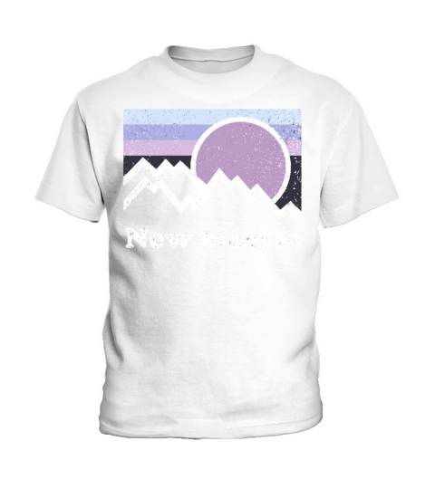 New Mexico Souvenir Retro Vintage Kids T-Shirt
