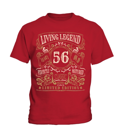 Retro Vintage Birth Whiskey Age 56 Years Old Kids T-Shirt