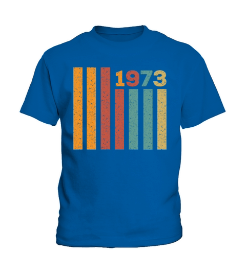 Vintage 1973 birthday men women Kids T-Shirt
