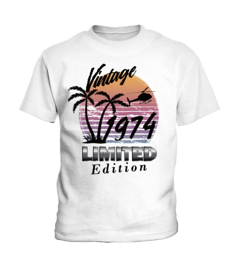 Vintage 1974 Limited Edition Kids T-Shirt