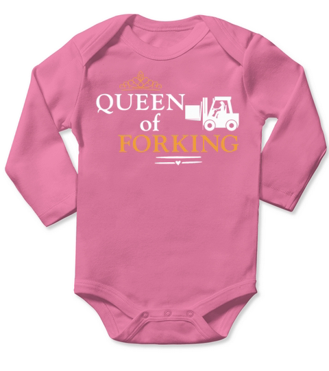 Certified Forklift Truck Operator Long Sleeve Baby One-Piece