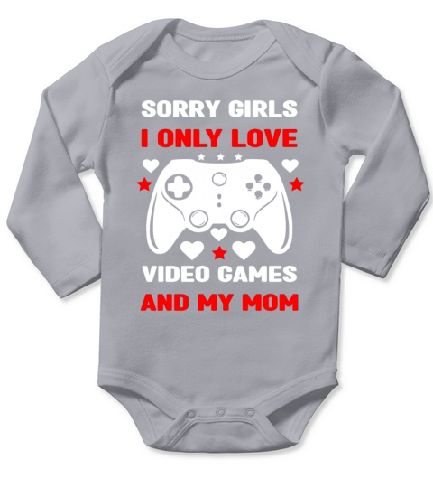 Funny Valentine Day Quote For Gamers Long Sleeve Baby One-Piece