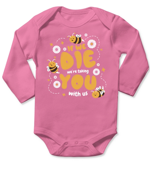 Honey Bee Beekeeping Beekeeper Honeybee Apiary Long Sleeve Baby One-Piece