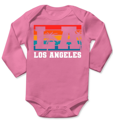 Los Angeles LA California Gift Long Sleeve Baby One-Piece