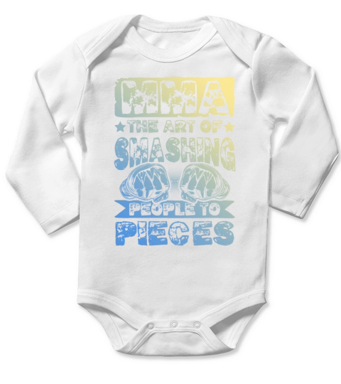 Mma Mixed matrial arts Long Sleeve Baby One-Piece