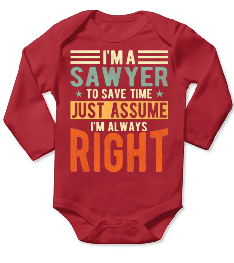 Sawyer Long Sleeve Baby One-Piece