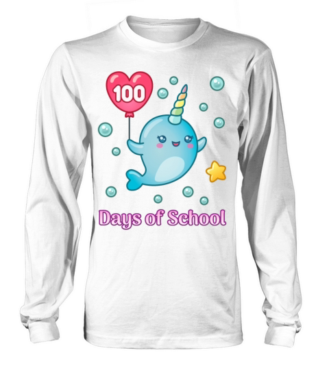 100 Days of School Long sleeved Unisex