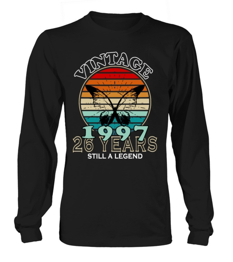 1997 Vintage Birthday Present Long sleeved Unisex