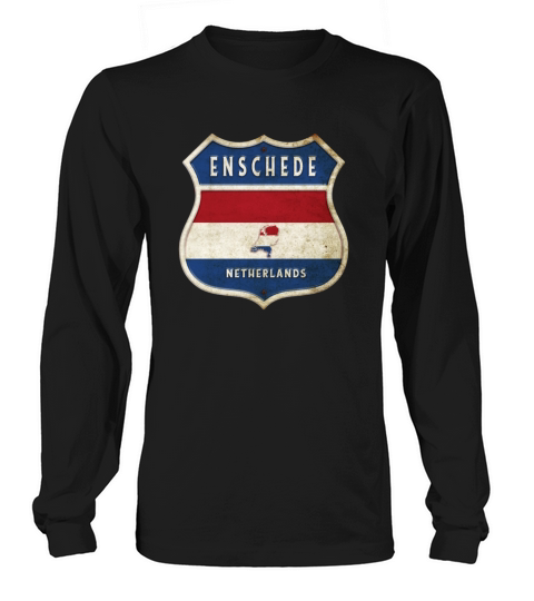 Enschede Netherlands coat of arms design Long sleeved Unisex