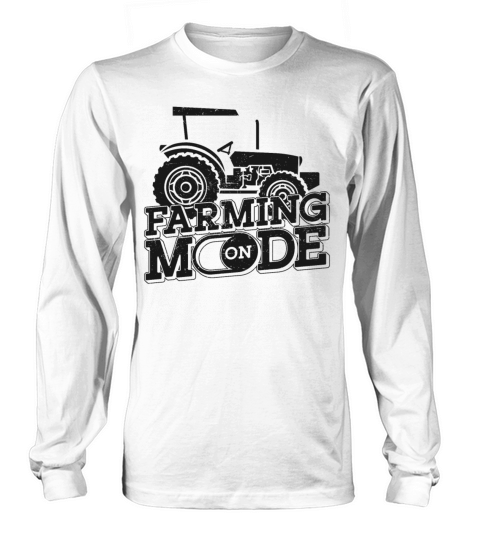 Farming Farmer Vintage Tractor Long sleeved Unisex