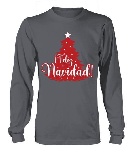 Feliz Navidad Long sleeved Unisex