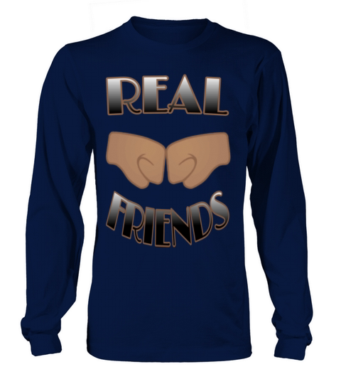 Real friends22 Long sleeved Unisex