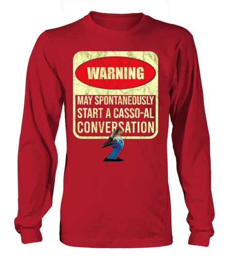 Retro Cassowary Vintage Cassowaries Quote Long sleeved Unisex
