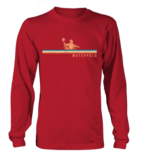 Water Polo Retro Vintage Water Long sleeved Unisex