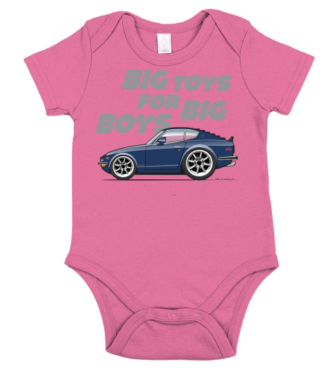 BIG Universal Blue Short Sleeve Baby One-Piece