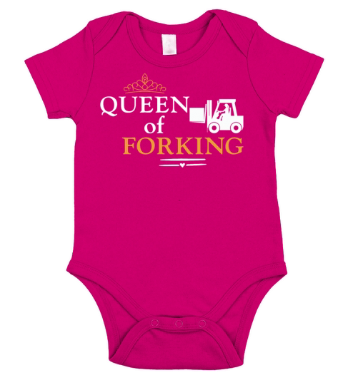 Certified Forklift Truck Operator Short Sleeve Baby One-Piece