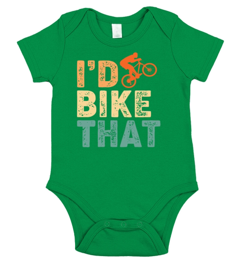 MTB Mountain bike gift Short Sleeve Baby One-Piece