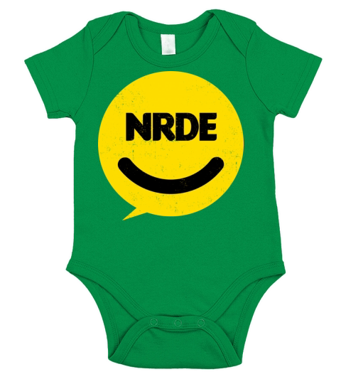 nrde logo Short Sleeve Baby One-Piece