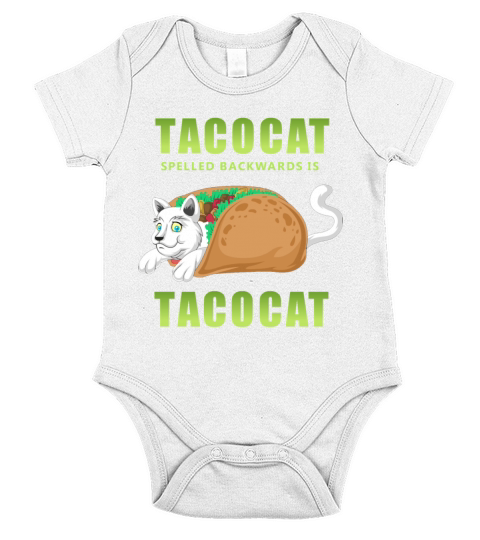 Taco Cat Short Sleeve Baby One-Piece