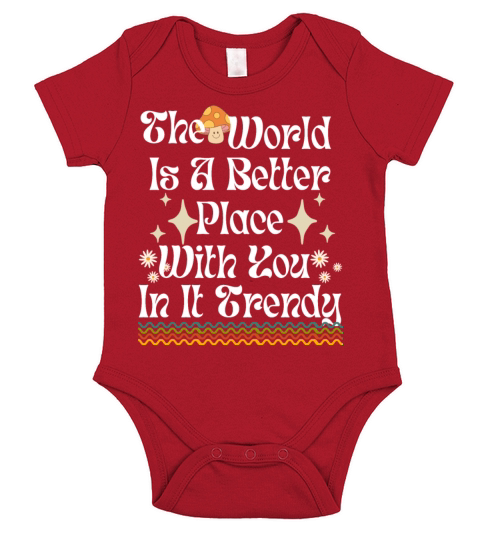 the World Is a Better Place with You in It Shirt Short Sleeve Baby One-Piece
