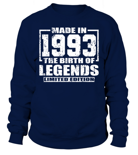 30th birthday vintage 1993 made in 1993 Sweatshirt Unisex