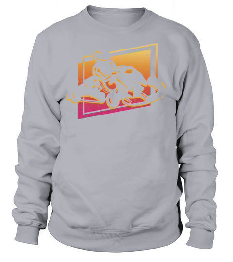 Go-Kart Vintage go karts motorsport Kart Racing Sweatshirt Unisex