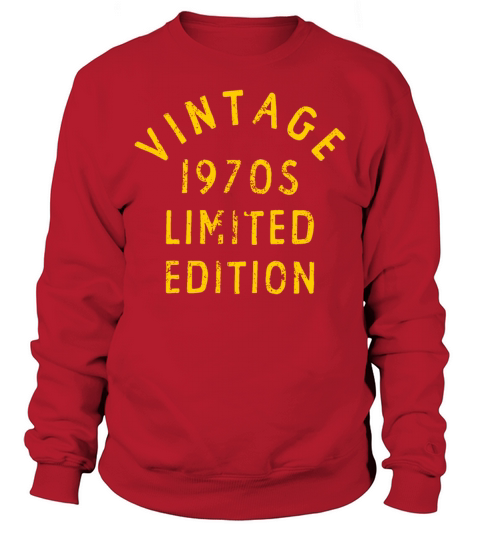 Vintage 1970 s Limited Edition Sweatshirt Unisex