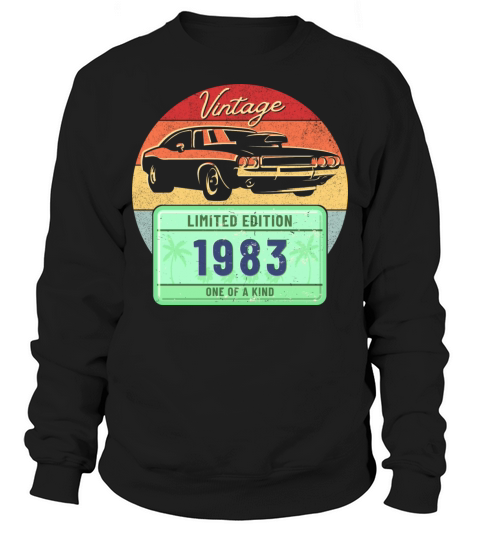 Vintage 1983 Sweatshirt Unisex