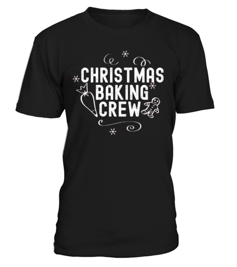 Christmas Baking Crew Funny Matching Pajama Group T-Shirt Unisex