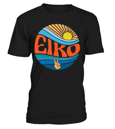 Eiko Shirt Vintage Sunset Eiko Groovy Tie Dye T-Shirt Unisex