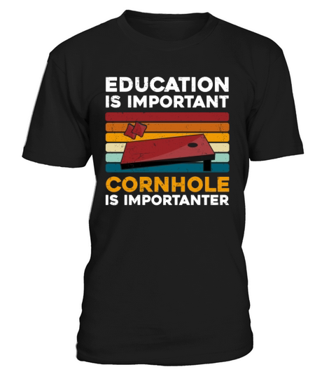 Funny Cornhole Player Design Cool Cornhole T-Shirt Unisex