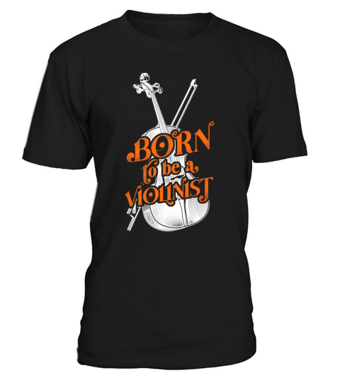 Violin Violinist Vintage Born To T-Shirt Unisex