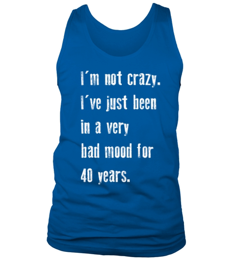 40 Years Old Vintage 1982 Limited Edition 40th Tank Top Unisex